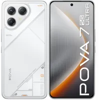 Смартфон Tecno Pova 7 Ultra 5G 256Gb 12Gb белый моноблок 3G 4G 2Sim 6.67" 1260x2800 Android 15 108Mpix 802.11 a/b/g/n/ac/ax NFC GPS GSM900/1800 Protect