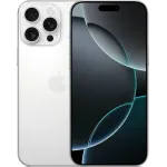 Смартфон Apple A3296 iPhone 16 Pro Max 512Gb белый титан моноблок 3G 4G 1Sim 6.9" 1320x2868 iOS 18 48Mpix 802.11 a/b/g/n/ac/ax/be NFC GPS Protect