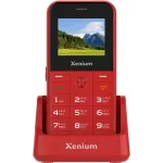 Мобильный телефон Xenium X718 красный моноблок 2Sim 1.77" 128x160 Spreadtrum ThreadX RTOS 0.3Mpix GSM900/1800 MP3 FM microSD max32Gb