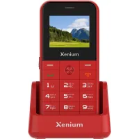 Мобильный телефон Xenium X718 красный моноблок 2Sim 1.77" 128x160 Spreadtrum ThreadX RTOS 0.3Mpix GSM900/1800 MP3 FM microSD max32Gb