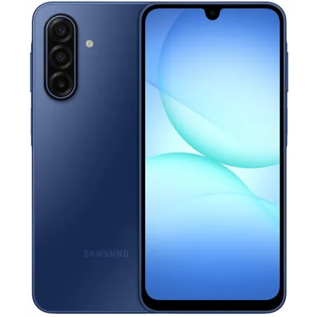 Смартфон Samsung SM-A175F Galaxy A17 128Gb 4Gb синий моноблок 3G 4G 2Sim 6.7" 1080x2340 Android 15 50Mpix 802.11 a/b/g/n/ac NFC GPS GSM900/1800 GSM1900 microSD max2048Gb