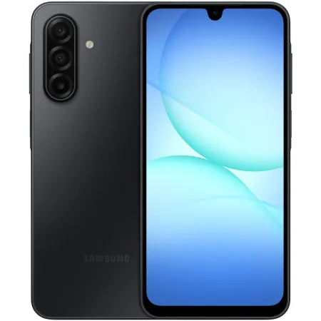 Смартфон Samsung SM-A175F Galaxy A17 128Gb 6Gb черный моноблок 3G 4G 2Sim 6.7" 1080x2340 Android 15 50Mpix 802.11 a/b/g/n/ac NFC GPS GSM900/1800 GSM1900 microSD max2048Gb