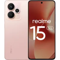 Смартфон Realme RMX5106 15 256Gb 12Gb розовый моноблок 3G 4G 6.78" 1264x2780 Android 15 50Mpix 802.11 a/b/g/n/ac/6 NFC GPS GSM900/1800 GSM1900