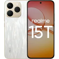 Смартфон Realme RMX5111 15T 128Gb 8Gb белый моноблок 3G 4G 2Sim 6.57" 1080x2372 Android 15 50Mpix 802.11 a/b/g/n/ac NFC GPS GSM900/1800 GSM1900 Protect microSD max2048Gb