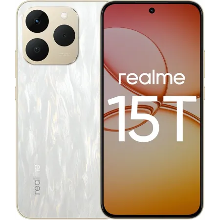 Смартфон Realme RMX5111 15T 128Gb 8Gb белый моноблок 3G 4G 2Sim 6.57" 1080x2372 Android 15 50Mpix 802.11 a/b/g/n/ac NFC GPS GSM900/1800 GSM1900 Protect microSD max2048Gb
