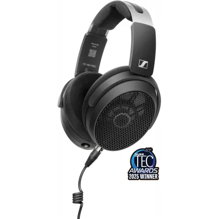 Наушники накладные Sennheiser HD 490 Pro 1.8м черный/серый проводные оголовье