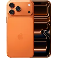 Смартфон Apple A3526 iPhone 17 Pro Max 256Gb оранжевый моноблок 3G 4G 1Sim 6.9" 1320x2868 iOS 26 48Mpix 802.11 a/b/g/n/ac/ax/be NFC GPS Protect