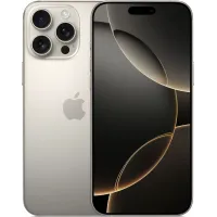Смартфон Apple A3296 iPhone 16 Pro Max 256Gb титан моноблок 3G 4G 1Sim 6.9" 1320x2868 iOS 18 48Mpix 802.11 a/b/g/n/ac/ax/be NFC GPS Protect