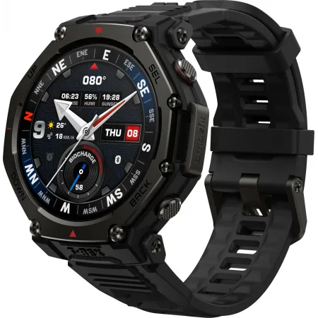 Смарт-часы Amazfit T-rex 3 Pro A2444 48мм 1.5" AMOLED корп.черный рем.черный разм.брасл.:22мм (1747201) Смарт-часы Amazfit T-rex 3 Pro A2444 48мм 1.5" AMOLED корп.черный рем.черный разм.брасл.:22мм (1747201)