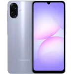 Смартфон Samsung SM-A075F Galaxy A07 64Gb 4Gb фиолетовый моноблок 3G 4G 2Sim 6.7" 720x1600 Android 15 50Mpix 802.11 a/b/g/n/ac GPS GSM900/1800 GSM1900 Protect microSD max2048Gb
