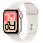 Смарт-часы Apple Watch SE 3 2025 A3324 OLED корп.сияющая звезда Sport Band рем.сияющая звезда разм.брасл.:M/L (MEH34LW/A)