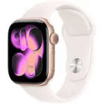 Смарт-часы Apple Watch Series 11 A3331 42мм OLED корп.розовое золото Sport Band рем.белый разм.брасл.:150-200мм (MEU44LW/A) Смарт-часы Apple Watch Series 11 A3331 42мм OLED корп.розовое золото Sport Band рем.белый разм.брасл.:150-200мм (MEU44LW/A)
