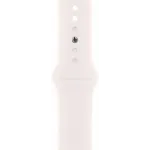 Смарт-часы Apple Watch Series 11 A3331 42мм OLED корп.розовое золото Sport Band рем.белый разм.брасл.:130-180мм (MEW24LW/A)