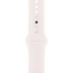 Смарт-часы Apple Watch Series 11 A3333 46мм OLED корп.розовое золото Sport Band рем.белый разм.брасл.:160-210мм (MEV74LW/A)