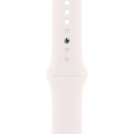 Смарт-часы Apple Watch Series 11 A3333 46мм OLED корп.розовое золото Sport Band рем.белый разм.брасл.:160-210мм (MEV74LW/A)