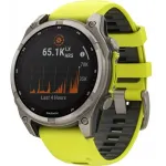 Смарт-часы Garmin Fenix 8 51мм 1.3" AMOLED корп.серый рем.желтый (010-02907-21)