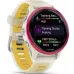 Смарт-часы Garmin Forerunner 570 42мм 1.3" AMOLED корп.белый/розовый рем.белый (010-02970-02)