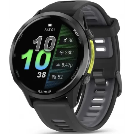 Смарт-часы Garmin Forerunner 970 1.3" AMOLED корп.черный рем.черный (010-02969-10)