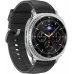 Смарт-часы Samsung Galaxy Watch 8 Classic 46мм 1.3" Super AMOLED корп.серебристый рем.черный (SM-L500NZKAMEA)