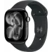 Смарт-часы Apple Watch Series 11 A3333 46мм OLED корп.черный Sport Band рем.черный разм.брасл.:S/M (MEUW4AM/A)