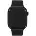 Смарт-часы Apple Watch Series 11 A3331 42мм OLED корп.черный Sport Band рем.черный разм.брасл.:M/L (MEQU4LW/A)