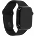 Смарт-часы Apple Watch Series 11 A3331 42мм OLED корп.черный Sport Band рем.черный разм.брасл.:M/L (MEQU4LW/A)