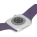 Смарт-часы Apple Watch Series 11 A3331 42мм OLED корп.серебристый Sport Band рем.фиолетовый разм.брасл.:S/M (MEU64LW/A)