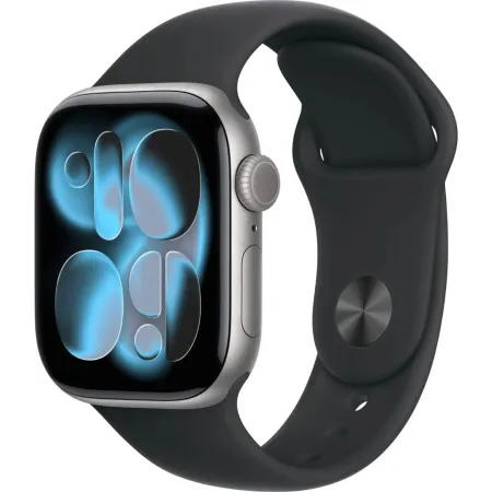 Смарт-часы Apple Watch Series 11 A3331 42мм OLED корп.серый космос Sport Band рем.черный разм.брасл.:S/M (MEQW4LW/A) Смарт-часы Apple Watch Series 11 A3331 42мм OLED корп.серый космос Sport Band рем.черный разм.брасл.:S/M (MEQW4LW/A)