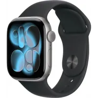 Смарт-часы Apple Watch Series 11 A3331 42мм OLED корп.серый космос Sport Band рем.черный разм.брасл.:M/L (MEQX4LW/A) Смарт-часы Apple Watch Series 11 A3331 42мм OLED корп.серый космос Sport Band рем.черный разм.брасл.:M/L (MEQX4LW/A)