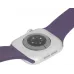 Смарт-часы Apple Watch Series 11 A3333 46мм OLED корп.серебристый Sport Band рем.фиолетовый разм.брасл.:M/L (MEVA4AM/A)