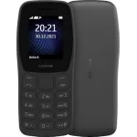 Мобильный телефон Nokia 105 DS TA-1459 темно-серый моноблок 2Sim 1.77" 120x160 Series 30+ GSM900/1800 Protect