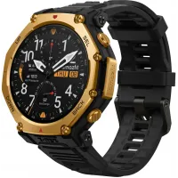 Смарт-часы Amazfit T-rex 3 Pro A2549 1.5" AMOLED корп.золотистый рем.черный