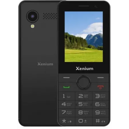 Мобильный телефон Xenium X900 черный моноблок 3G 4G 1Sim 2.4" 240x320 Spreadtrum ThreadX RTOS 0.3Mpix GPS GSM900/1800 GSM1900 MP3 FM A-GPS microSD max32Gb