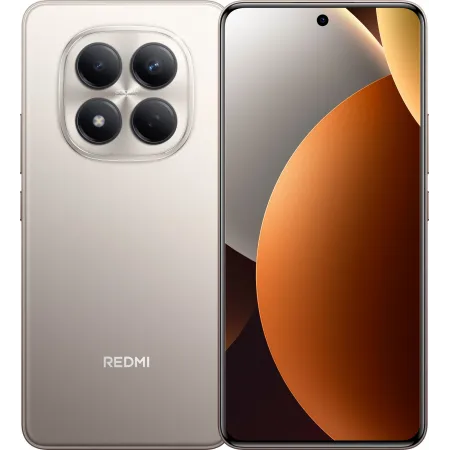 Смартфон Xiaomi Redmi Note 15 Pro 256Gb 8Gb титановый моноблок 3G 4G 2Sim 6.77" 1080x2392 Android 15 200Mpix 802.11 a/b/g/n/ac NFC GPS GSM900/1800 GSM1900 Protect microSD max2048Gb