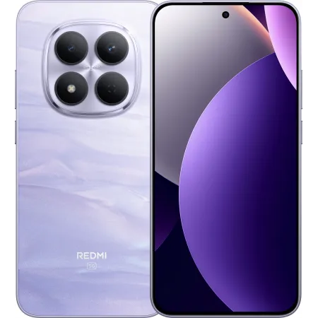 Смартфон Xiaomi Redmi Note 15 Pro 5G 512Gb 8Gb фиолетовый моноблок 3G 4G 2Sim 6.83" 1280x2772 Android 15 200Mpix 802.11 a/b/g/n/ac/ax NFC GPS GSM900/1800 GSM1900 Protect