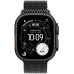 Смарт-часы Apple Watch Ultra 3 2025 A3281 49мм OLED корп.черный титан Milanese Loop рем.черный разм.брасл.:155-185мм (MF1Q4ZP/A)