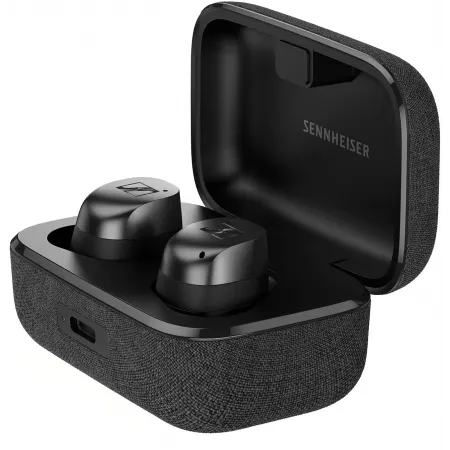 Гарнитура внутриканальные Sennheiser Momentum True Wireless 4 граф. беспроводные bluetooth в ушной раковине (700365 MTW4 BLACK GRAPHITE)