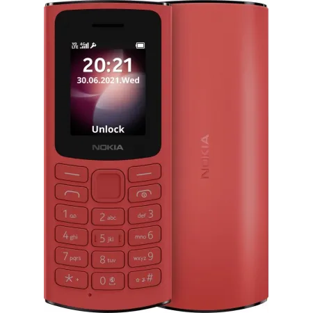 Мобильный телефон Nokia 106 DS TA-1564 красный моноблок 2Sim 1.8" 120x160 Series 30+ GSM900/1800 GSM1900 FM microSD max32Gb Мобильный телефон Nokia 106 DS TA-1564 красный моноблок 2Sim 1.8" 120x160 Series 30+ GSM900/1800 GSM1900 FM microSD max32Gb