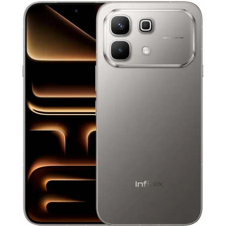 Смартфон Infinix X6879 Note 60 256Gb 8Gb титан моноблок 3G 4G 2Sim 6.78" 1280x2644 Android 16 50Mpix 802.11 a/b/g/n/ac NFC GPS GSM900/1800 GSM1900 Protect FM