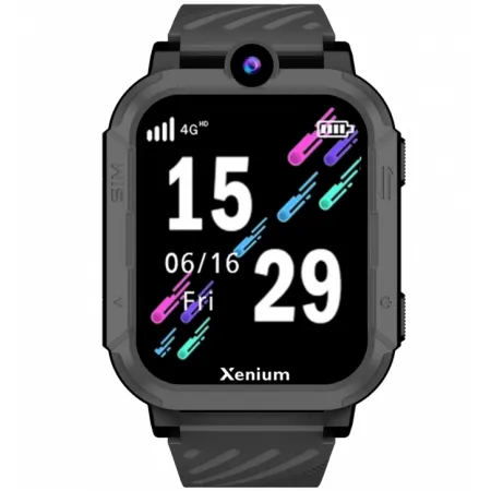 Смарт-часы Xenium W600 1.83" AMOLED корп.темно-серый рем.темно-серый (CTW600DG/00)