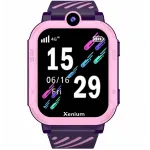 Смарт-часы Xenium W600 1.83" AMOLED корп.розовый рем.фиолетовый (CTW600PK/00)