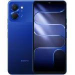 Смартфон Tecno Spark Go 3 128Gb 4Gb синий моноблок 3G 4G 2Sim 6.75" 720x1600 Android 15 13Mpix 802.11 a/b/g/n/ac NFC GPS GSM900/1800 Protect microSD max1024Gb