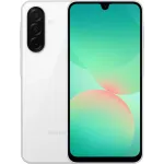 Смартфон Samsung SM-A266B Galaxy A26 5G 128Gb 6Gb белый моноблок 3G 4G 2Sim 6.7" 1080x2340 Android 15 50Mpix 802.11 a/b/g/n/ac NFC GPS GSM900/1800 GSM1900 Protect microSD max2048Gb