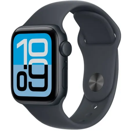 Смарт-часы Apple Watch SE 3 2025 A3325 44мм OLED корп.темная ночь Sport Band рем.темная ночь разм.брасл.:M/L (MEHQ4HN/A)