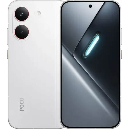 Смартфон Xiaomi Poco X8 Pro 256Gb 8Gb белый моноблок 3G 4G 2Sim 6.59" 1268x2756 Android 15 50Mpix 802.11 a/b/g/n/ac/ax NFC GPS Protect
