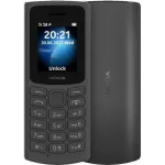 Мобильный телефон Nokia 105 DS TA-1557 0.048 черный моноблок 2Sim 1.8" 128x160 Series 30+ GSM900/1800 GSM1900 FM