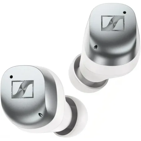 Гарнитура внутриканальные Sennheiser Momentum True Wireless 4 серебристый/белый беспроводные bluetooth в ушной раковине (700366 MTW4 WHITE SILVER) Гарнитура внутриканальные Sennheiser Momentum True Wireless 4 серебристый/белый беспроводные bluetooth в ушной раковине (700366 MTW4 WHITE SILVER)