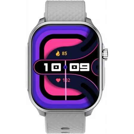 Смарт-часы Tecno Watch 3 Active 2.04" LCD корп.серебристый рем.серебристый (W03A)