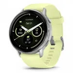 Смарт-часы Garmin Venu 4 1.4" AMOLED корп.серебристый рем.желтый разм.брасл.:135-200мм (010-03014-02) Смарт-часы Garmin Venu 4 1.4" AMOLED корп.серебристый рем.желтый разм.брасл.:135-200мм (010-03014-02)
