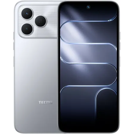 Смартфон Tecno Spark 50 256Gb 8Gb серый моноблок 3G 4G 2Sim 6.67" 720x1600 Android 16 50Mpix 802.11 a/b/g/n/ac/ax NFC GPS GSM900/1800 GSM1900 Protect FM microSD max2048Gb